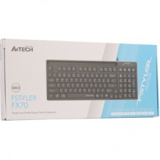 Клавіатура A4Tech FX70 USB Black (4711421001861) - Фото