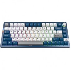 Клавиатура MONTECH MKey Pro Darkness Wireless/Bluetooth UA Blue/White (MKPRO75FB) - Фото