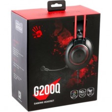 Навушники A4Tech Bloody G200Q Black/Red (4711421002226) - Фото