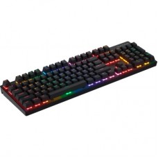 Клавіатура Hator Icefall Mecha Rainbow Wireless/USB Black (HTK204UA) - Фото