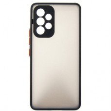 Чохол для мобільного телефона Dengos Matte Samsung Galaxy A53 (black) (DG-TPU-MATT-100) - Фото