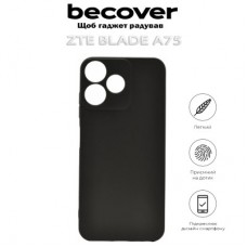 Чохол для мобільного телефона BeCover ZTE Blade A75 Black (712289) - Фото