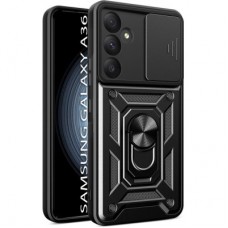 Чохол для мобільного телефона BeCover Military Samsung Galaxy A36 SM-A366 Black (712863) - Фото