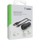 Зарядное устройство Belkin Car Charger (24W) Dual USB-A, USB-A - USB-C, 1m, black (CCE001BT1MBK) Зарядное устройство Belkin Car Charger (24W) Dual USB-A, USB-A - USB-C, 1m, black (CCE001BT1MBK)