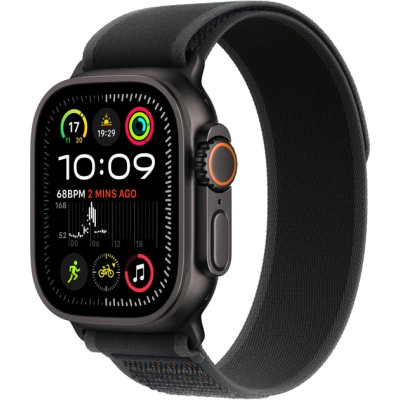 Смарт-часы Apple Watch Ultra 2 2024 GPS + Cellular 49mm Black Titanium Case with Black Trail Loop - S/M