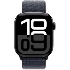 Смарт-часы Apple Watch Series 10 GPS 42mm Jet Black Aluminium Case with Ink Sport Loop (MWWG3QH/A) - Фото