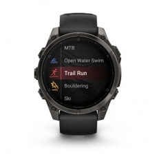 Смарт-годинник Garmin fenix 8 47 mm, AMOLED, Saph, CrbnGryTi/Blk, Blk/PebbleGryBnd, GPS (010-02904-21) Смарт-годинник Garmin fenix 8 47 mm, AMOLED, Saph, CrbnGryTi/Blk, Blk/PebbleGryBnd, GPS (010-02904-21) - Фото