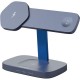Зарядний пристрій Canyon wireless charger HEXAGON WCS-310 3in1 DarkGrey/Blue (CNS-WCS310DGBL)