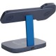 Зарядний пристрій Canyon wireless charger HEXAGON WCS-310 3in1 DarkGrey/Blue (CNS-WCS310DGBL)