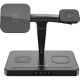 Зарядний пристрій Canyon wireless charger WS-404 15 W 4in1 Black (CNS-WCS404)