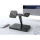 Зарядний пристрій Canyon wireless charger WS-404 15 W 4in1 Black (CNS-WCS404)
