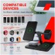 Зарядний пристрій Canyon wireless charger WS-404 15 W 4in1 Black (CNS-WCS404)