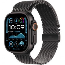 Смарт-часы Apple Watch Ultra 2 2024 GPS + Cellular 49mm Black Titanium Case with Black Titanium Milanese Loop - Фото