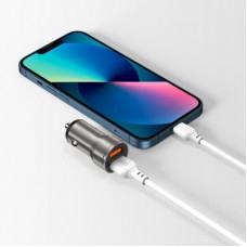 Зарядное устройство XO CC48 + cable Lightning Smart Metal 2USB, 2.4A Grey (XO-CC48i-GR) Зарядное устройство XO CC48 + cable Lightning Smart Metal 2USB, 2.4A Grey (XO-CC48i-GR) - Фото