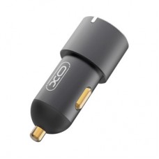 Зарядное устройство XO CC45 1 USB QC 3.0 + 2 Type-C PD (60W) Black (XO-CC45-BK) - Фото