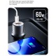 Зарядное устройство XO CC45 1 USB QC 3.0 + 2 Type-C PD (60W) Black (XO-CC45-BK) Зарядное устройство XO CC45 1 USB QC 3.0 + 2 Type-C PD (60W) Black (XO-CC45-BK)