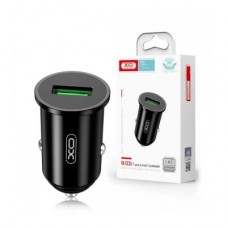 Зарядное устройство XO QC 3.0 CC35 18W/1USB Black (XO-CC35-BK) - Фото