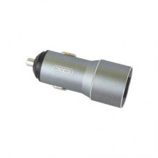 Зарядное устройство XO TZ09 2.4A/2 USB + cable microUSB Grey (XO-TZ09M-GR) - Фото