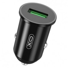 Зарядное устройство XO TZ12 QC3.0 (1USB/18W) + USB - Type-C Black (XO-TZ12-BK) - Фото