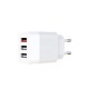 Зарядное устройство XO 1xUSB QC3.0 18W + 2xUSB 2.4A + cable USB-C white (L72-TC-WH) Зарядное устройство XO 1xUSB QC3.0 18W + 2xUSB 2.4A + cable USB-C white (L72-TC-WH)