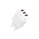 Зарядное устройство XO 1xUSB QC3.0 18W + 2xUSB 2.4A + cable USB-C white (L72-TC-WH) Зарядное устройство XO 1xUSB QC3.0 18W + 2xUSB 2.4A + cable USB-C white (L72-TC-WH)