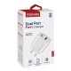Зарядний пристрій Promate biplug-2.white