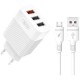 Зарядное устройство XO L72 QC3.0 3USB +micro (XO-L72-MCR)