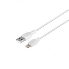 Зарядний пристрій XO L73 2.4A/1USB + cable lightning White (XO-L73i-WH) - Фото
