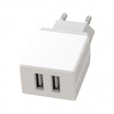 Зарядное устройство XO L75 2USB/2.4A + MicroUSB White (XO-L75-M) - Фото