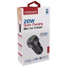 Зарядний пристрій Promate drivegear-20w.black - Фото