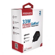 Зарядний пристрій Promate powerport-33.black - Фото