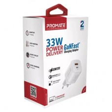 Зарядний пристрій Promate powerport-33.white - Фото