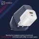 Зарядний пристрій Promate powerport-33.white