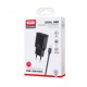 Зарядное устройство XO L92C (2USB/2.4A) + USB - Lightning Чорний (XO-L92C-L) Зарядное устройство XO L92C (2USB/2.4A) + USB - Lightning Чорний (XO-L92C-L)