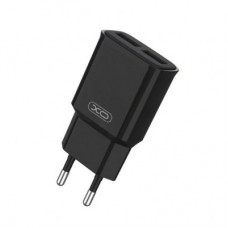 Зарядное устройство XO L92C (2USB/2.4A) + USB - Type-C Чорний (XO-L92C-T) - Фото