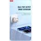 Зарядное устройство XO L95 (2USB/2.4A) + USB - Lightning White (XO-L95-L) Зарядное устройство XO L95 (2USB/2.4A) + USB - Lightning White (XO-L95-L)