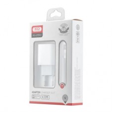 Зарядное устройство XO L97 (1Type-C/1USB/2.4A) + Type-C - Lightning White (XO-L97-LG) - Фото