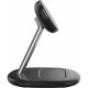Зарядний пристрій Canyon wireless charger WCS-205 15 W Qi2 2in1 Black (CNS-WCS205B)