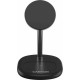 Зарядний пристрій Canyon wireless charger WCS-205 15 W Qi2 2in1 w/o adapter Black (CNS-WCS205BW/A)