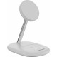 Зарядний пристрій Canyon wireless charger WCS-205 15 W Qi2 2in1 w/o adapter White (CNS-WCS205WW/A)