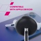 Зарядний пристрій Canyon wireless charger WCS-205 15 W Qi2 2in1 w/o adapter White (CNS-WCS205WW/A)