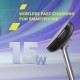 Зарядний пристрій Canyon wireless charger WCS-205 15 W Qi2 2in1 w/o adapter White (CNS-WCS205WW/A)
