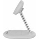 Зарядний пристрій Canyon wireless charger WCS-205 15 W Qi2 2in1 White (CNS-WCS205W)