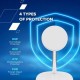 Зарядний пристрій Canyon wireless charger WCS-205 15 W Qi2 2in1 White (CNS-WCS205W)