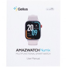 Смарт-годинник Gelius Pro GP-SW009 (Amazwatch Numix) Black (2099900996863) - Фото