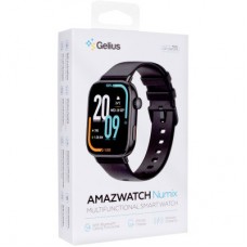 Смарт-годинник Gelius Pro GP-SW009 (Amazwatch Numix) Black (2099900996863) - Фото