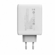 Зарядний пристрій Canyon CU100ACC GaN 100 W 3xPD 1xQC EU White (CNS-CUW100ACC) - Фото