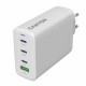 Зарядний пристрій Canyon CU140ACC GaN 150 W 3xPD 1xQC EU White (CNS-CUW140ACC)