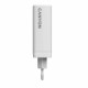 Зарядний пристрій Canyon CU140ACC GaN 150 W 3xPD 1xQC EU White (CNS-CUW140ACC)