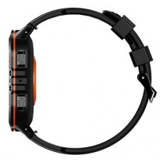 Смарт-годинник OUKITEL BT20 Black-orange (6931940742177) - Фото